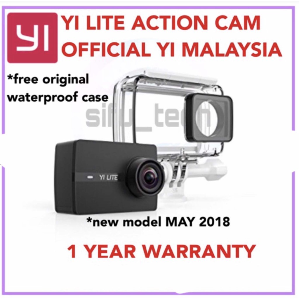 [ORIGINAL YI MALAYSIA STORE] YI LITE ACTION CAMERA | Shopee Malaysia