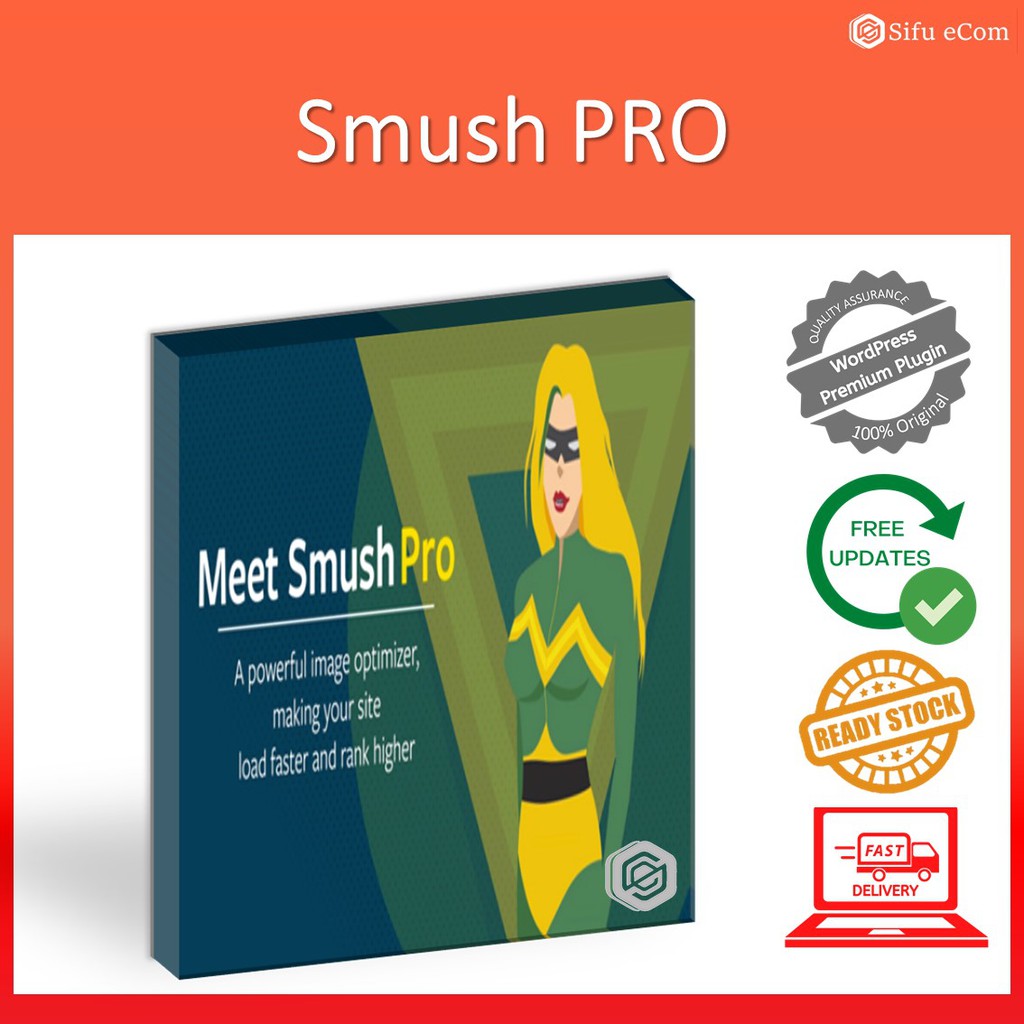 Smush PRO - Wordpress Image Optimization Plugin [100% Original + Free
