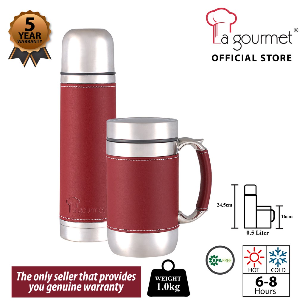 la gourmet thermos flask
