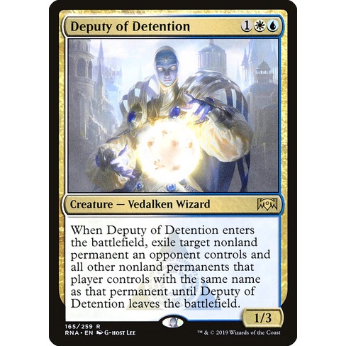 Deputy of Detention [RNA][R][MTG SINGLES]