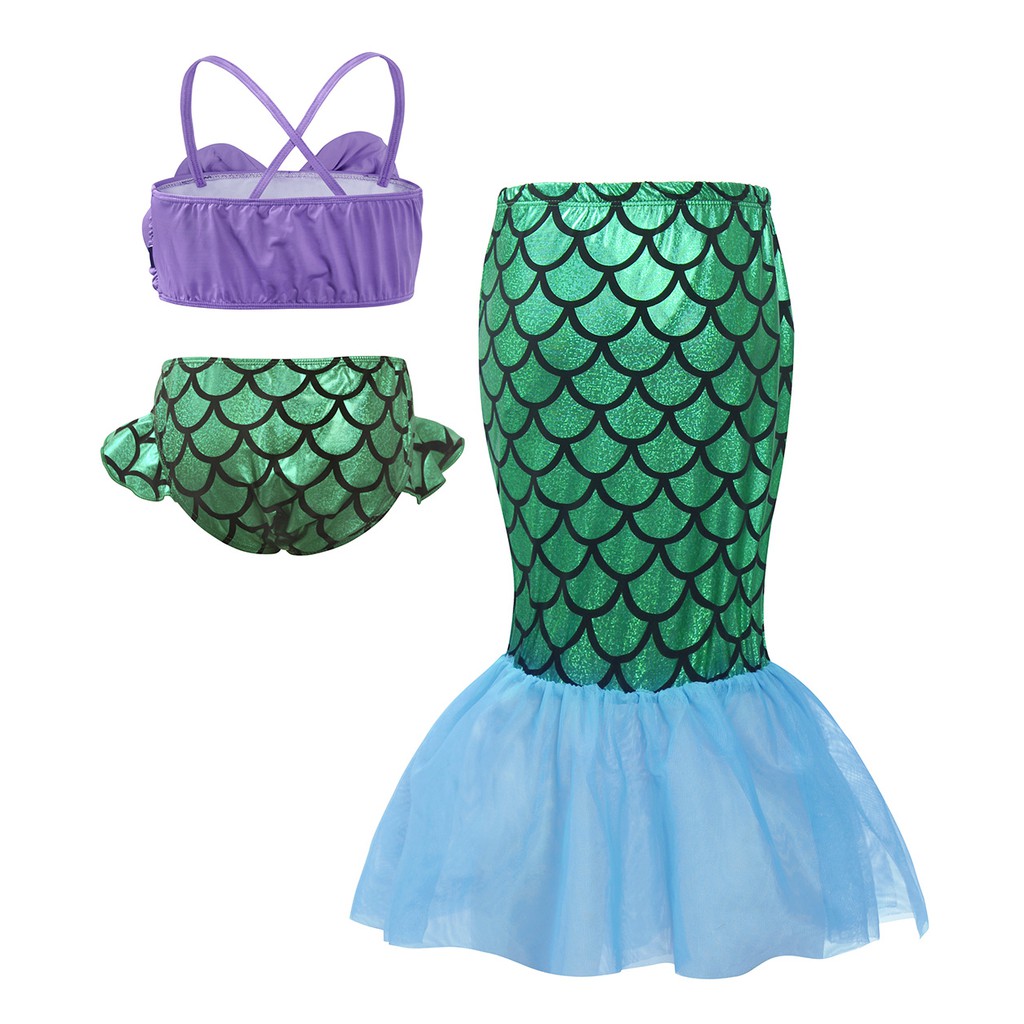 mermaid bathing suit toddler