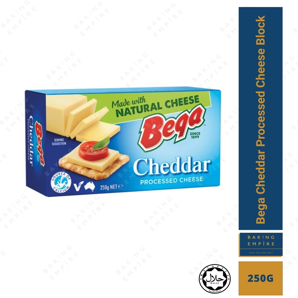 Bega Cheddar Cheese Block 250g (Expired Date 01/09/2022) Shopee
