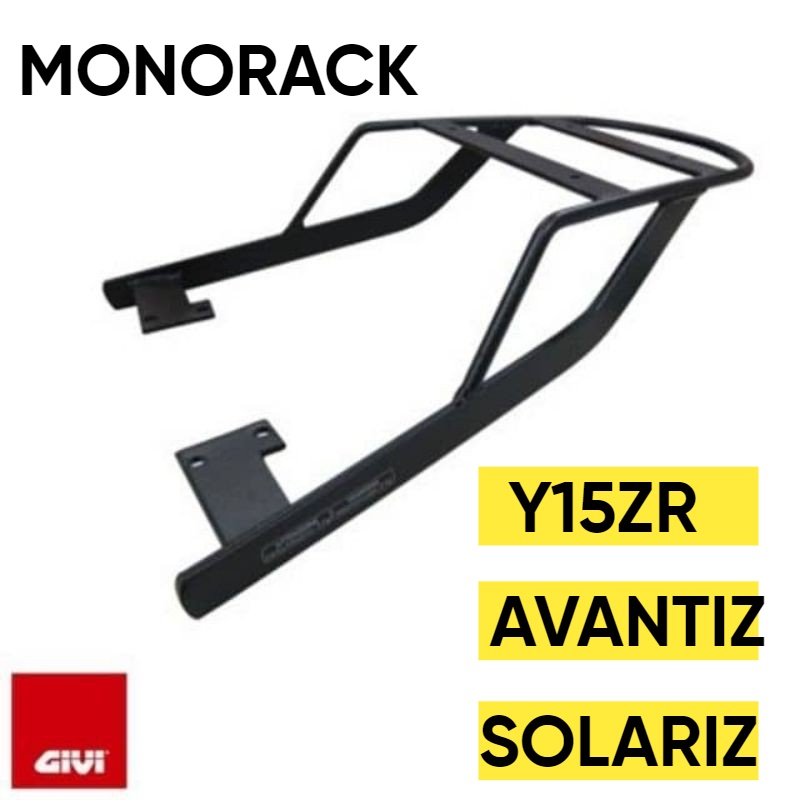 GIVI MONORACK MV MONO RACK EGO SOLARIZ AVANTIZ Y15ZR ORIGINAL GIVI ...