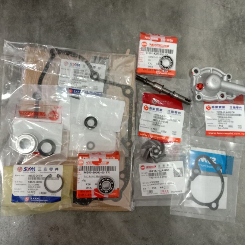 SYM VTS200 WATER PUMP SEAL SET ORIGINAL Shopee Malaysia