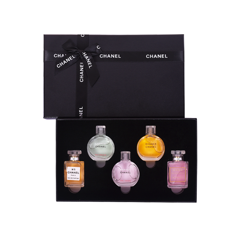 Sasa 香奈儿 Chanel Perfume Sample Light Miss Coco Pink Encounters N5 5 Piece Gift Box 7 5ml Shopee Malaysia