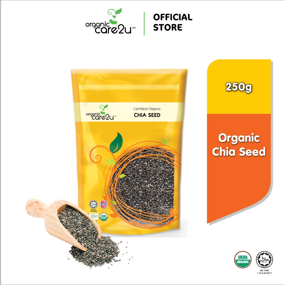 Organic Care2u Organic Chia Seed 250g Shopee Malaysia 7708