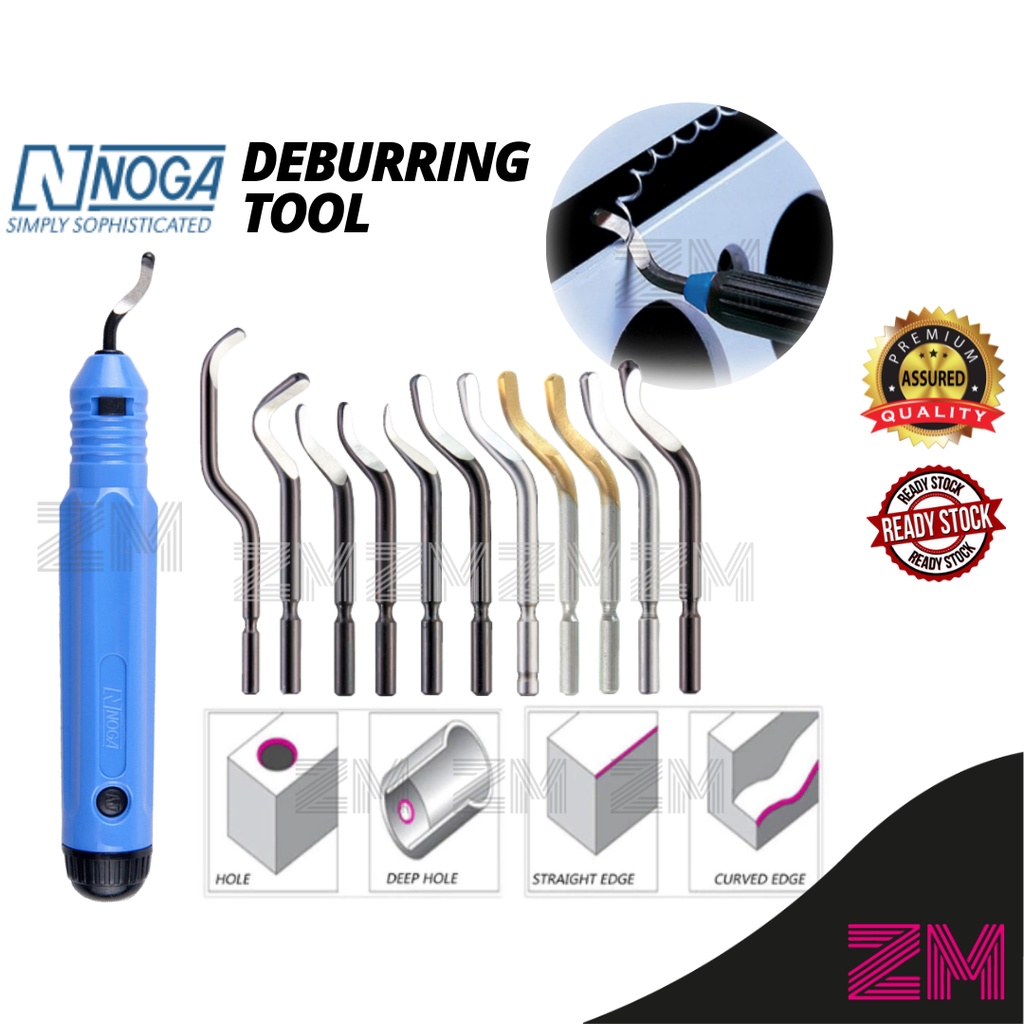NOGA Heavy Duty Deburring Holder NB1100 Edge Trimming Tool Deburr