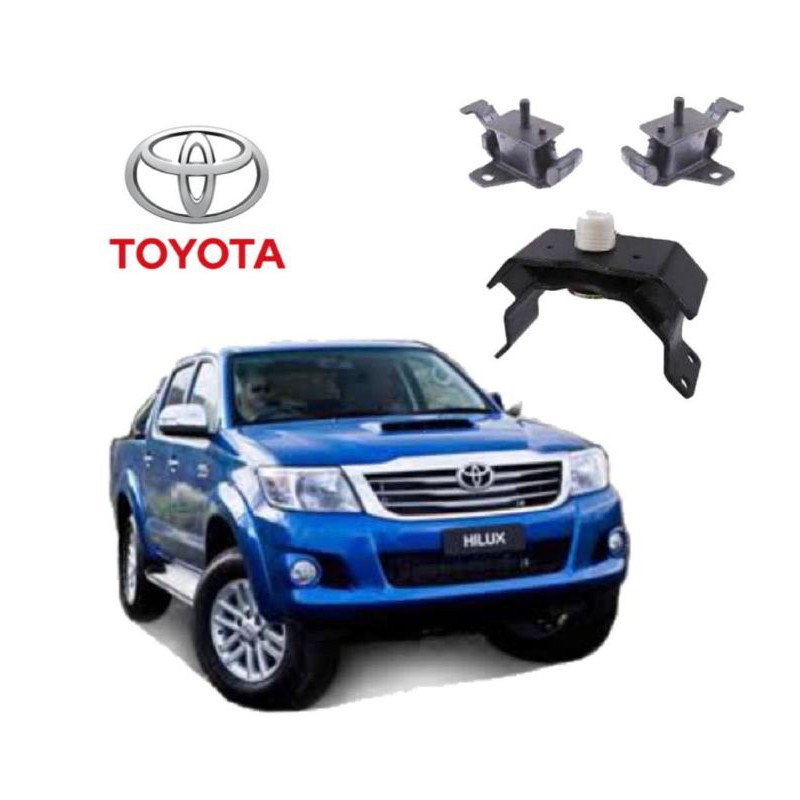 Toyota Hilux Vigo Kun25 25cc Kun26 30cc Engine Mounting 1set 3unit Shopee Malaysia 5488