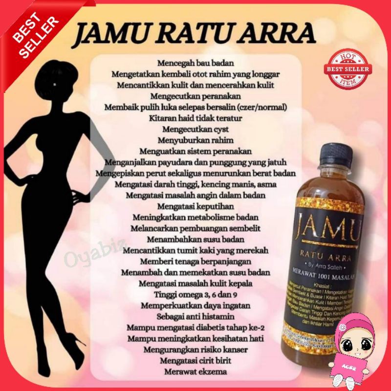 Jamu Ratu mempunyai 1001 khasiat menyelesaikan masalah 