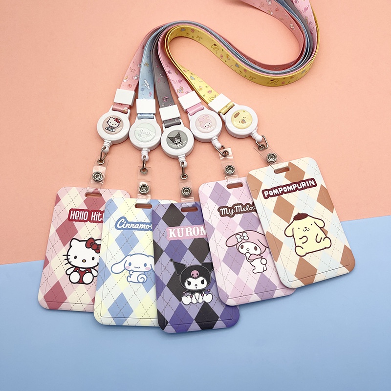 Sanrio card cover/student meal card/bus card/school card/water card ...