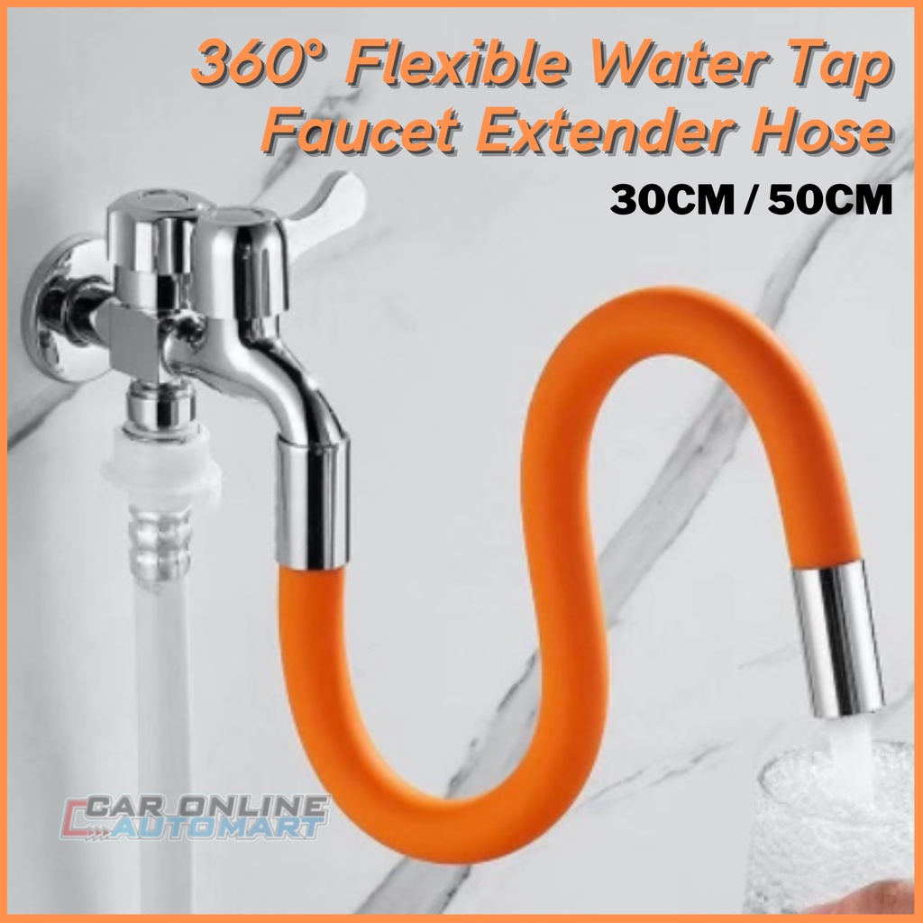 Faucet Water Tap Pipe Hose Extender Extension Flexible Adjustable ...