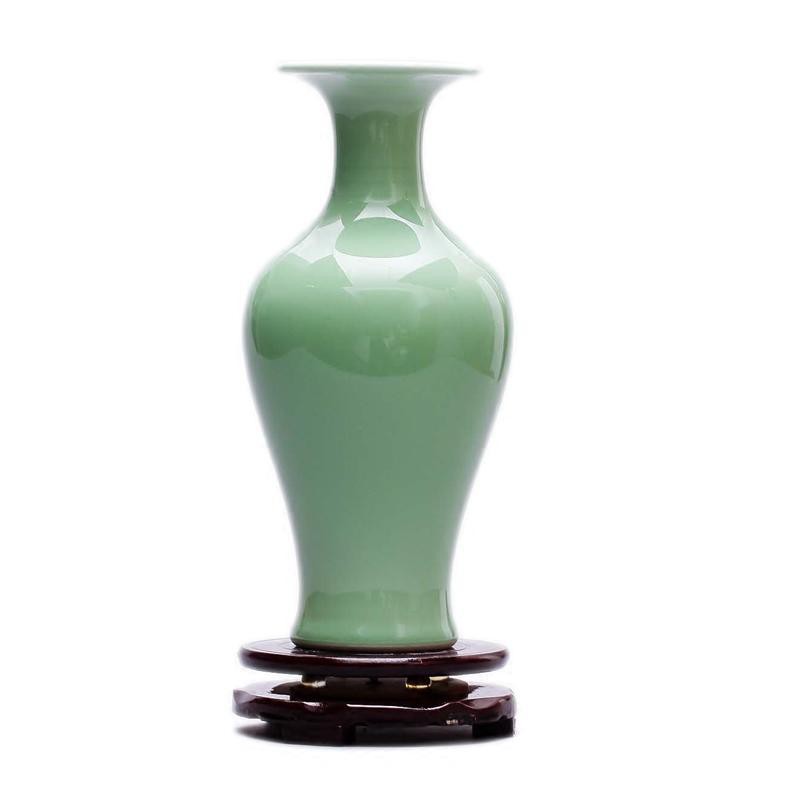 Jingdezhen Porcelain Shadow Celadon Vas Antik Hiasan Ruang Masuk Retro Cina Kraftangan Shopee Malaysia