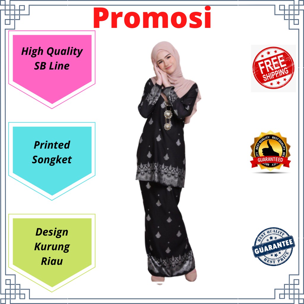  Promosi Baju  Kurung  Songket Riau  MekYan Muslimah baju  