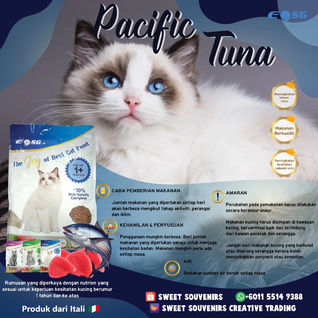 Cat Food Pacific Tuna  Shopee Malaysia