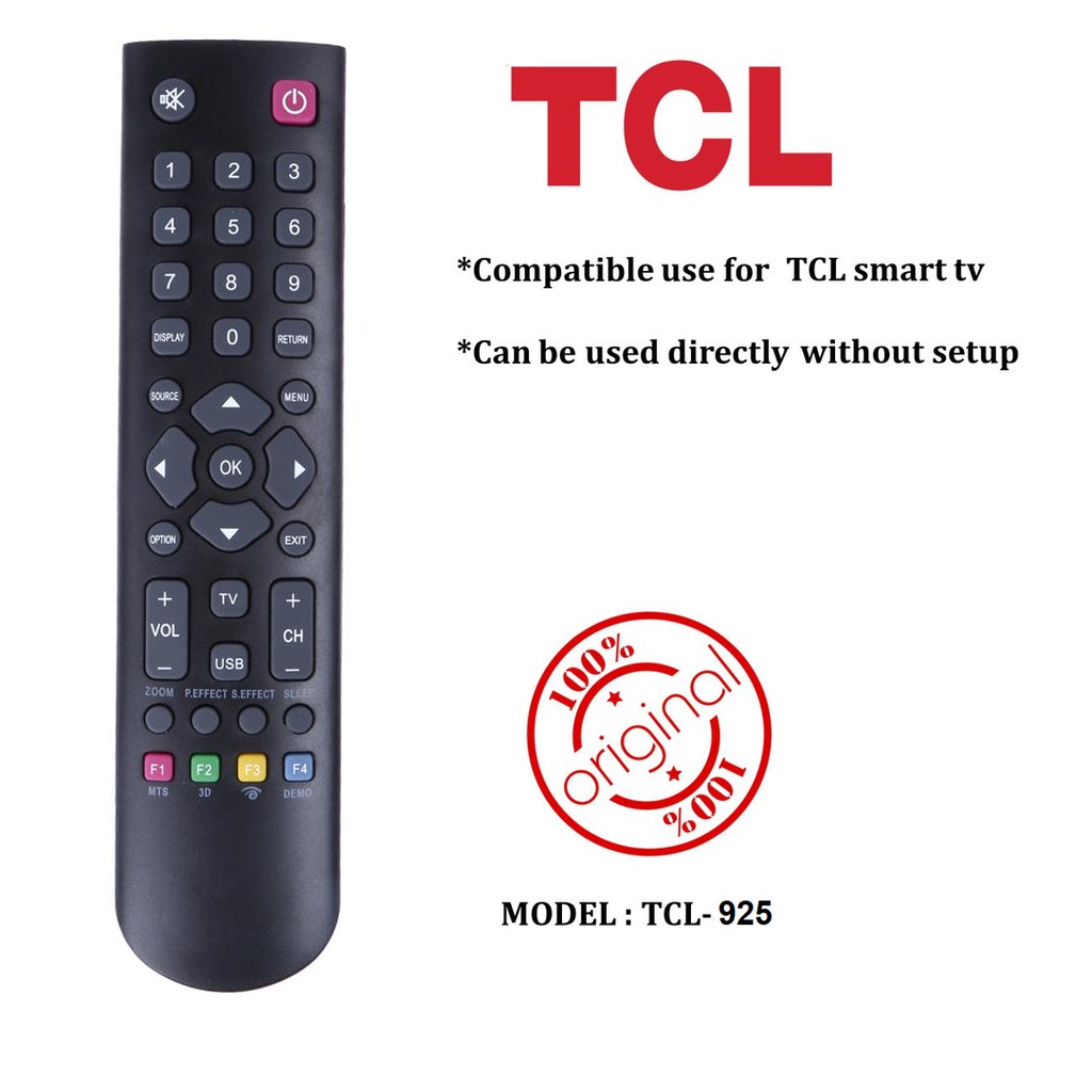 Remote Control TV TCL TLC925 Fit For most of TCL LCD LED Smart TV