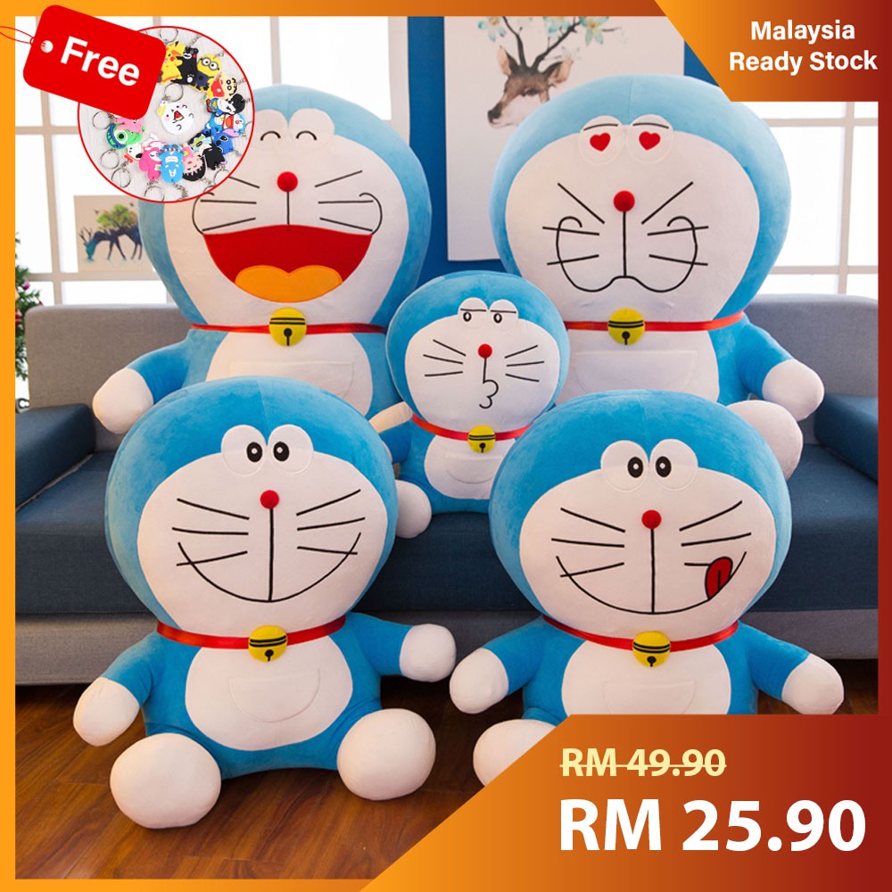 🔥READY STOCK🔥 50cm/25cm Doraemon Doll Plush Toys Stuffed Toys / Doremon