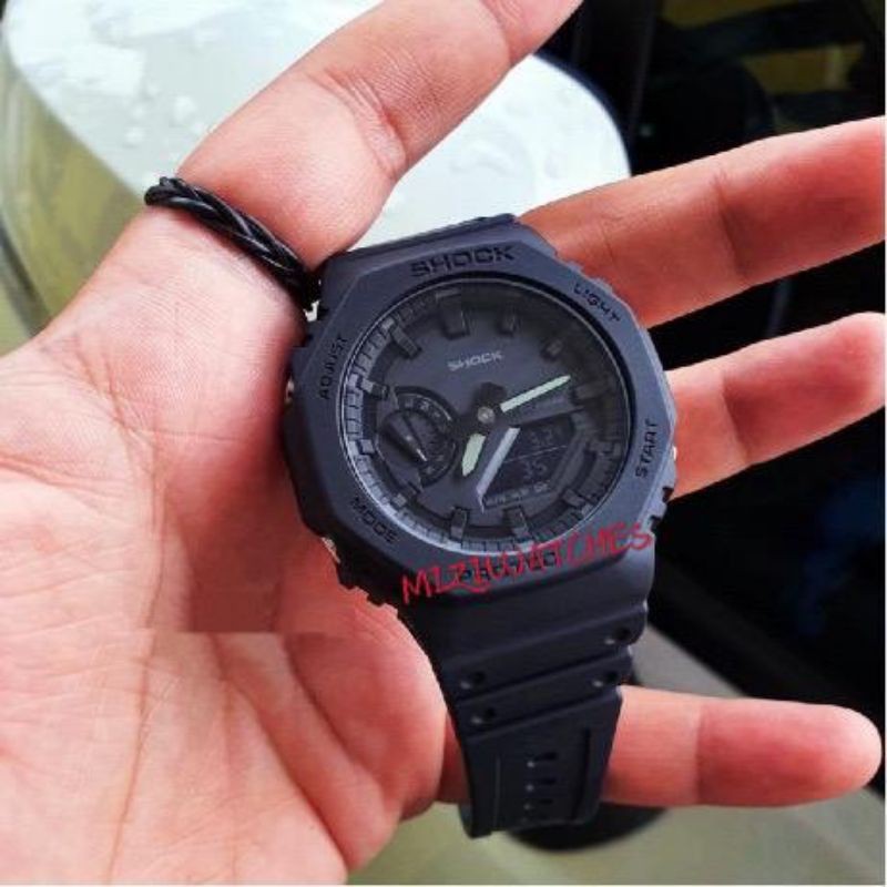 GSK GA-2100 JAM TANGAN BLACK OUT Viral 2020 | Shopee Malaysia