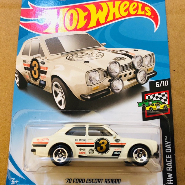 hot wheels 70 ford escort rs1600 gumball