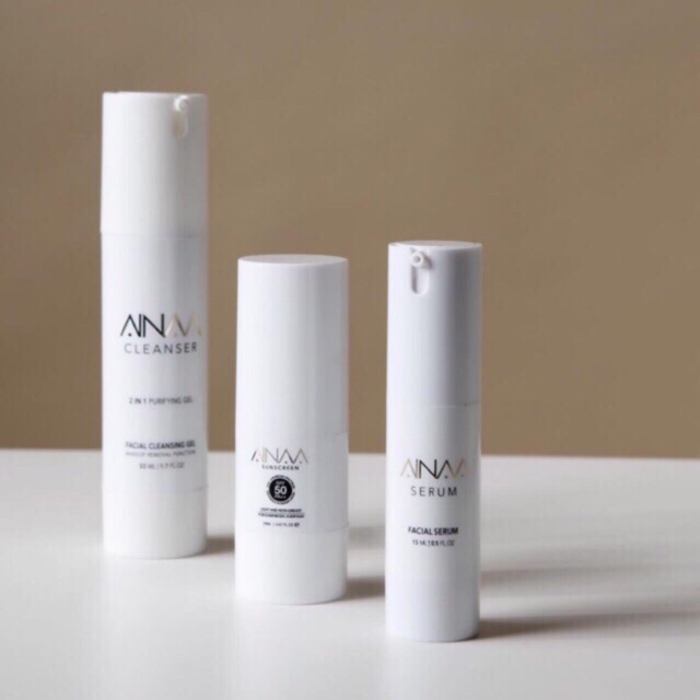 AINAA SERUM CLEANSER SUNSCREEN ORIGINAL Shopee Malaysia