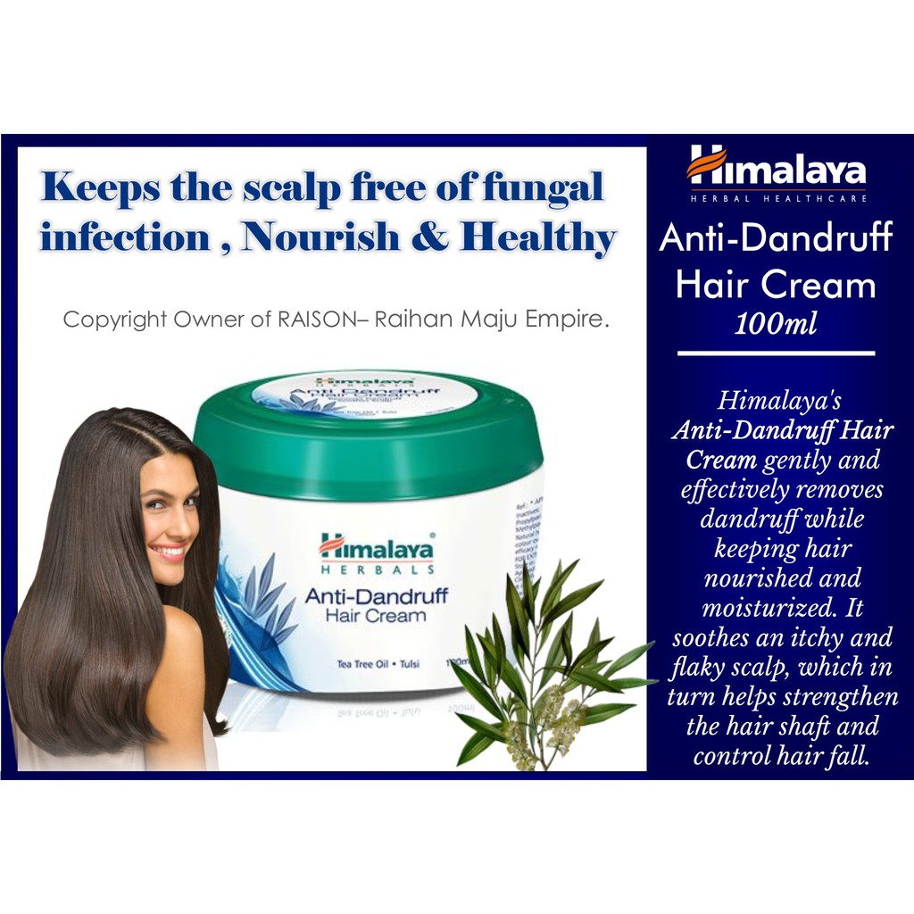 Himalaya Anti-Dandruff Hair Cream 100ml | Shopee Malaysia