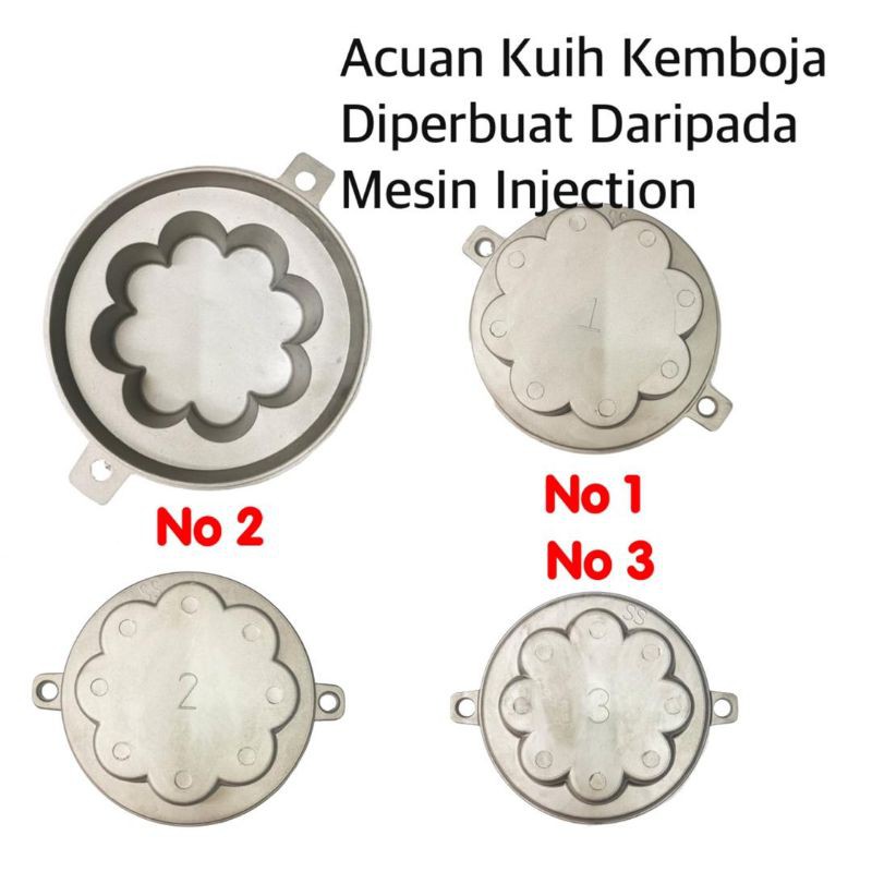 Buy Acuan Kemboja Aluminium Acuan Kuih Bakar Acuan Pecah Lapan Seetracker Malaysia