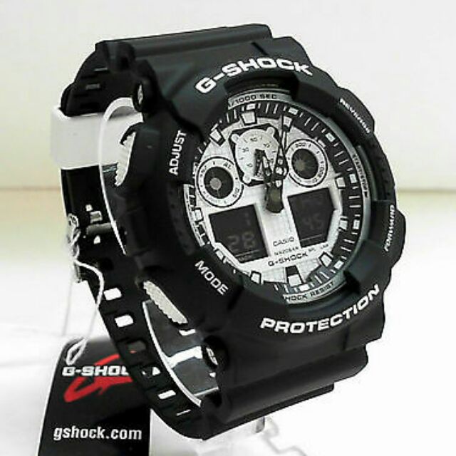g shock ga 100bw