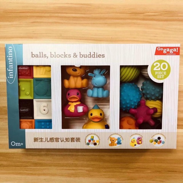 infantino rubber blocks