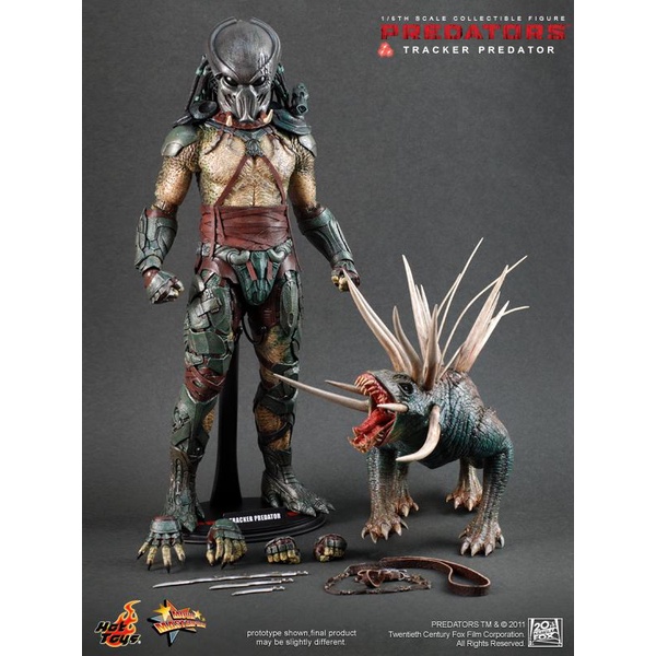 Hottoys HT 1/6 MMS147 Predator S 2010 Elephant Face Iron Blood Tracker Ready Stock * - * &