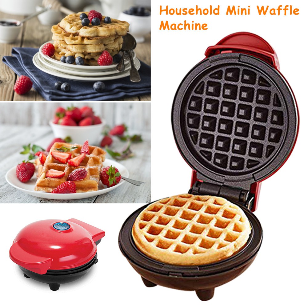 Mini Waffle Maker Cake Maker  / Mesin Wafel / Homemade Wafel / Buat Sendiri Waffle Kat Rumah