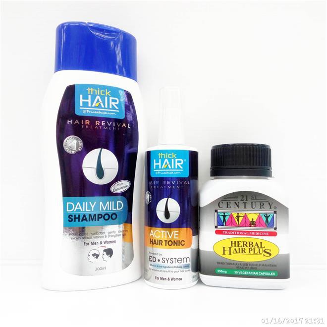Thick Hair Anti Hair Loss Shampoo Hair Active Tonic Herbal Hair