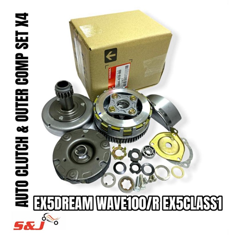 NEW STOCK 21/07/2021 Auto clutch comp set & clutch OUTER comp set. X4