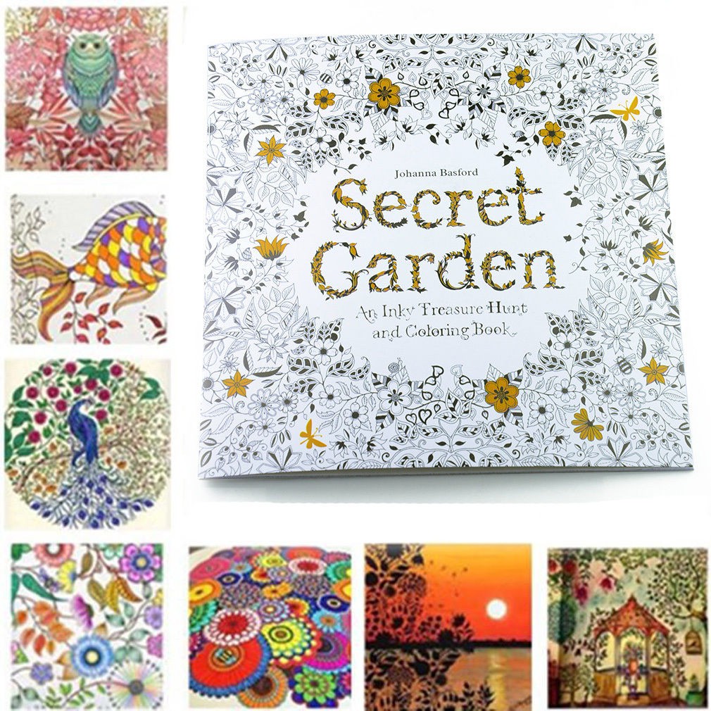 Johanna Basford Enchanted Forest, Secret Garden: Addictive