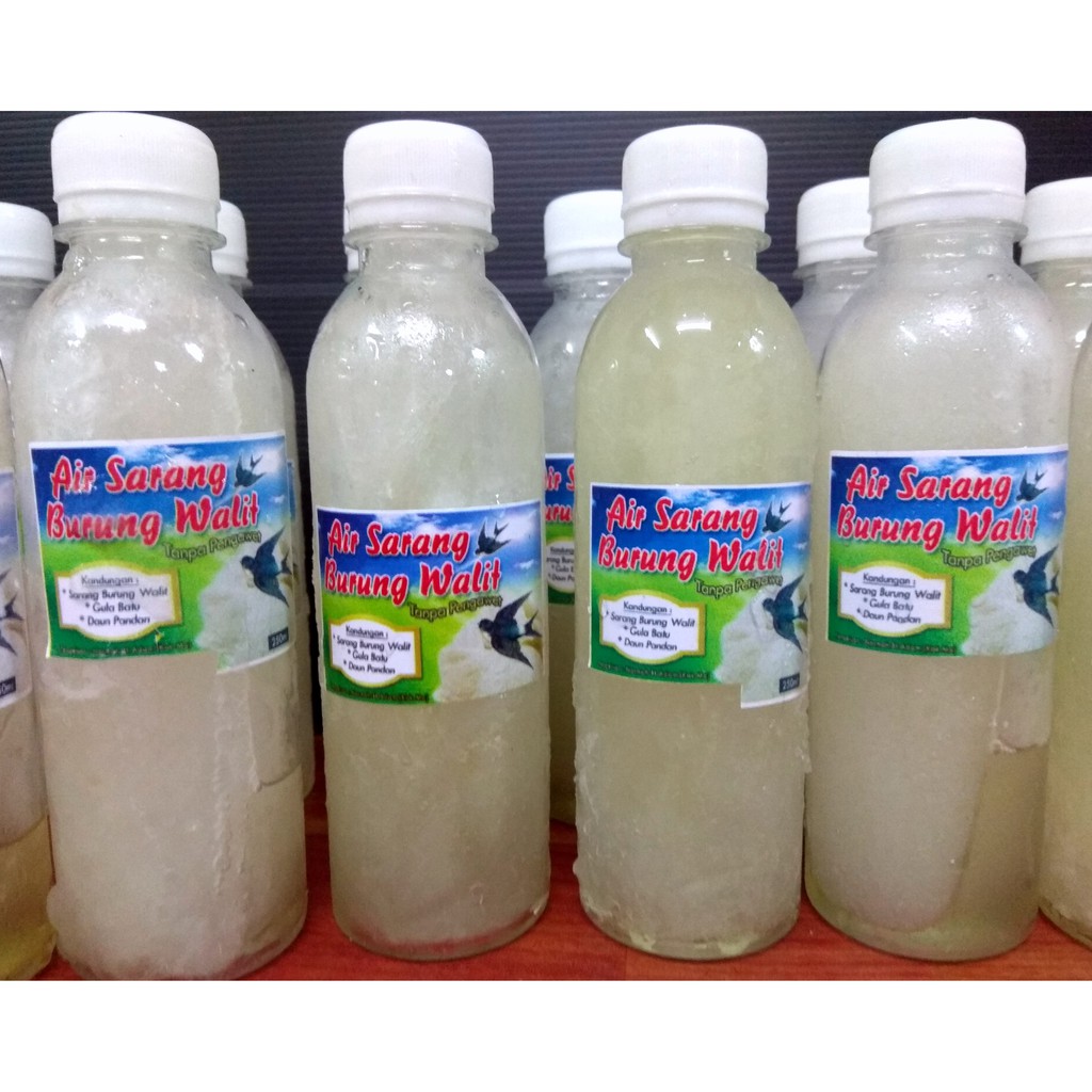 AIR SARANG  BURUNG  WALIT WALET BIRD NEST DRINK 250ML 