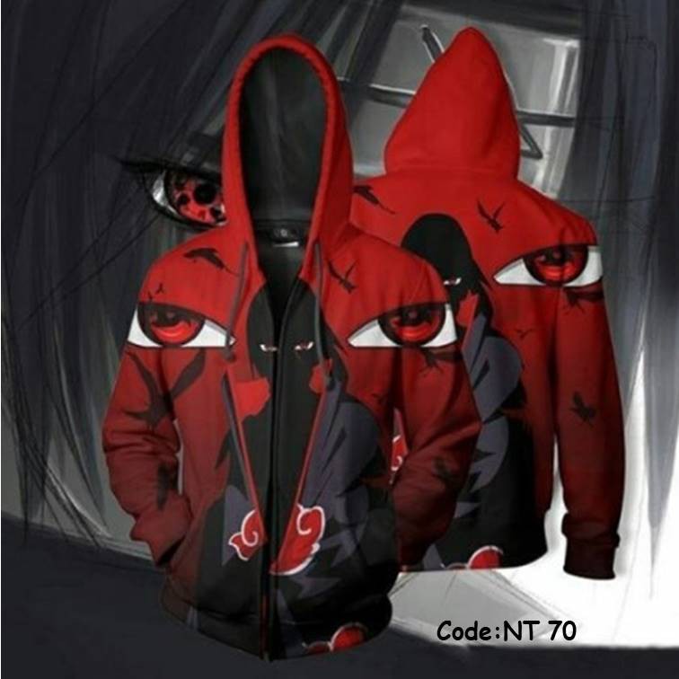 akatsuki zip up hoodie