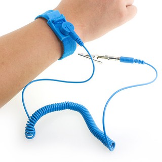 LEKO ESD Anti Static Wrist Strap Adjustable AntiStat Wristband | Shopee ...