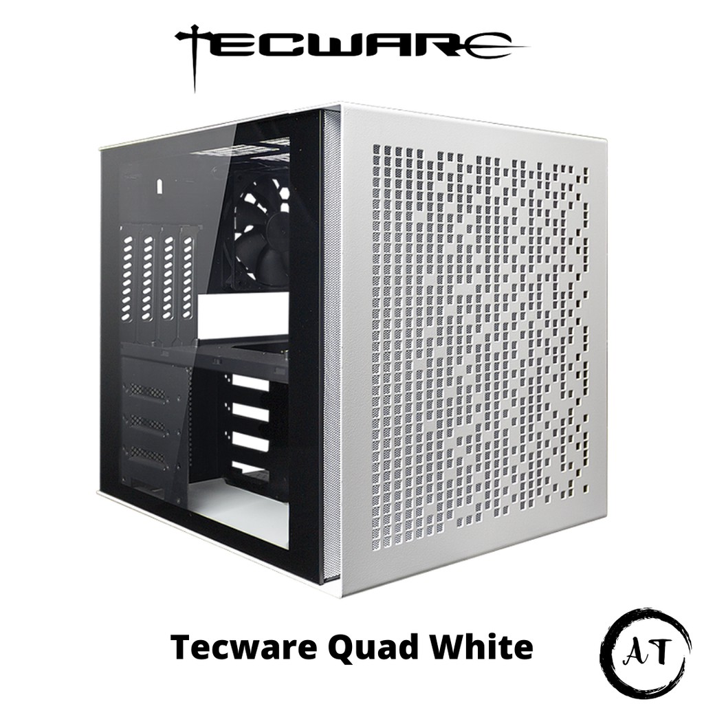 TECWARE QUAD TG MATX - BLACK / WHITE | Shopee Malaysia