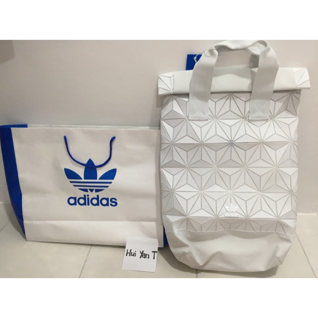 adidas roll top backpack 3d