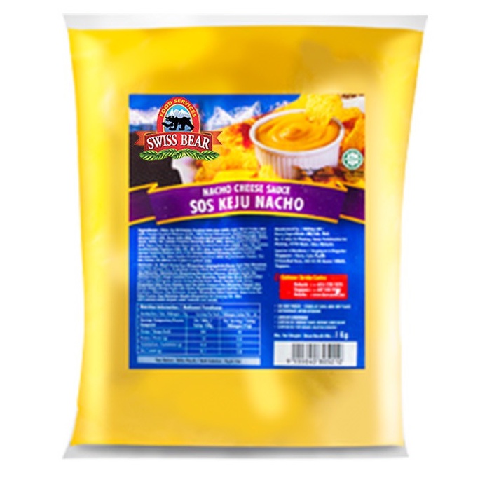 Buy Nacho Cheese Sauce Swiss Bear Brand 1kg Expired March April 2022 Seetracker Malaysia