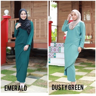 Baju kurung mini Cik Siti Wan Kembang houseofruffle Baju kurung mini Cik Siti Wan Kembang houseofruffle