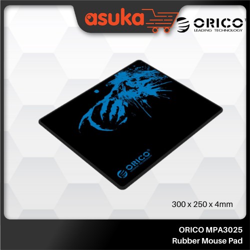 ORICO MPA3025 Rubber Mouse Pad - 300 x 250 x 4mm / Easy to Clean