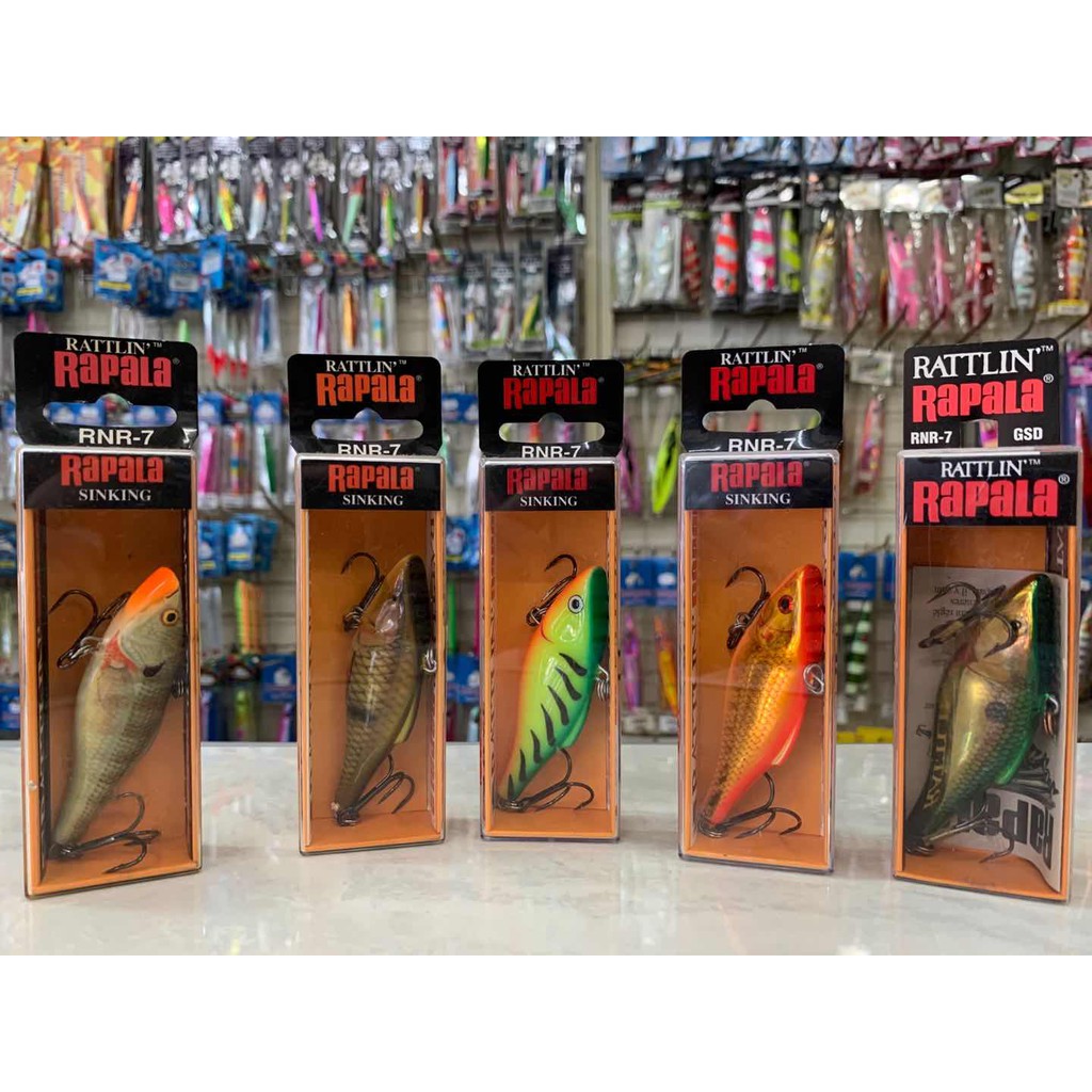 Rapala Rattlin Rap Vibration Naufrage Leurre RNR07/BN (6103