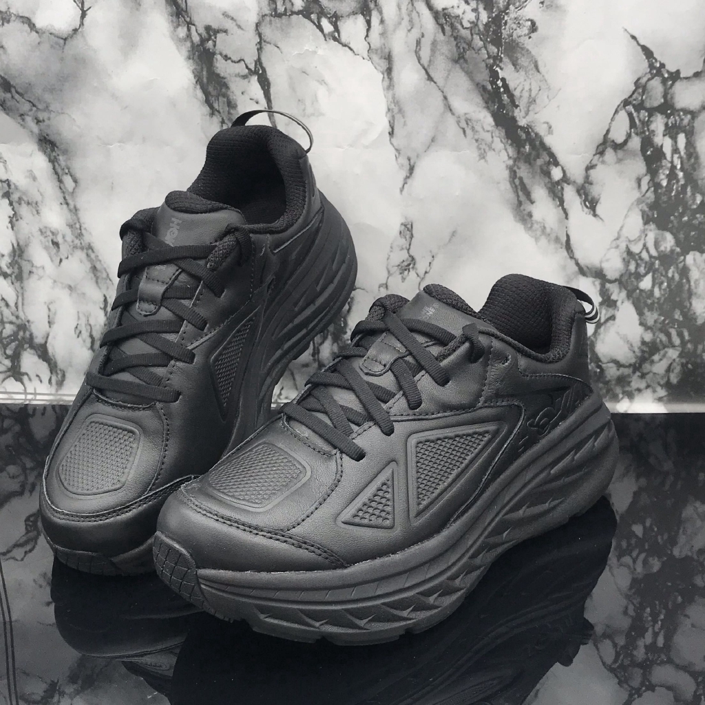 hoka leather bondi