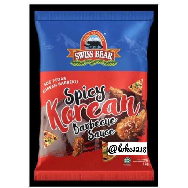 Swiss Bear Spicy Korean Bbq Sauce 1kg Shopee Malaysia