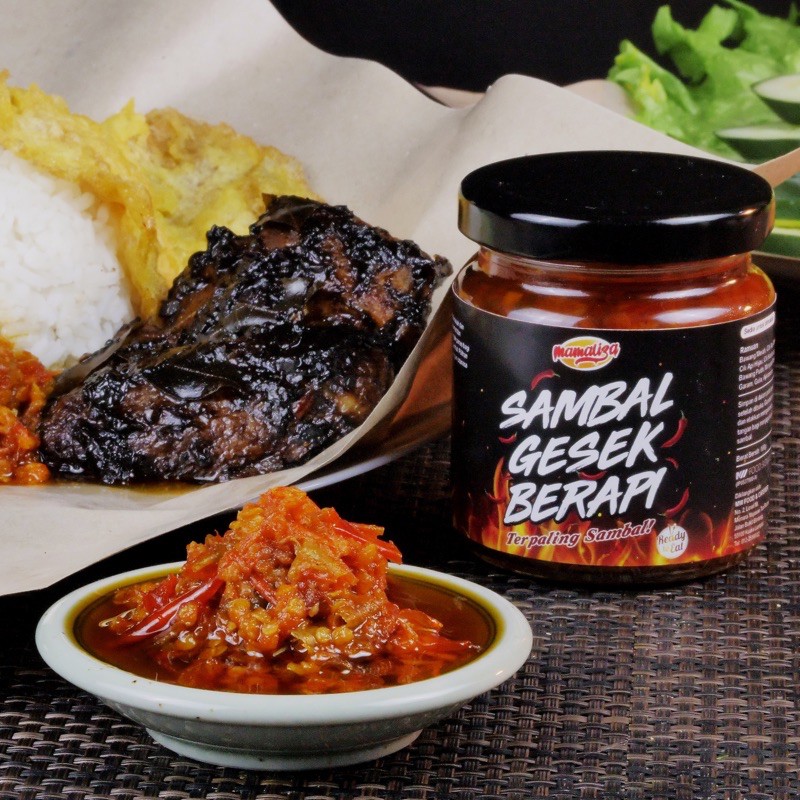 Ready Stock Sambal Nyet Hq Sambal Gesek Berapi By Mamaliza Kitchen