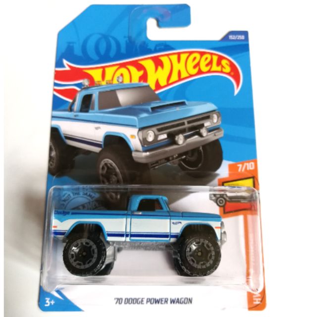 70 dodge power wagon hot wheels