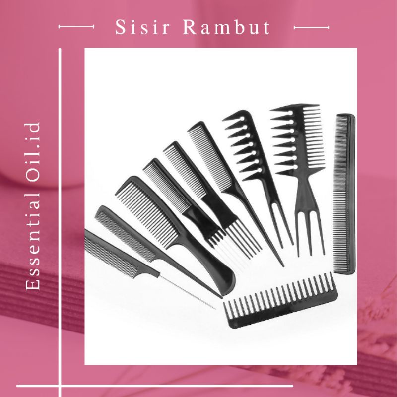 Hair Comb Salon Hair Comb 10 Sets