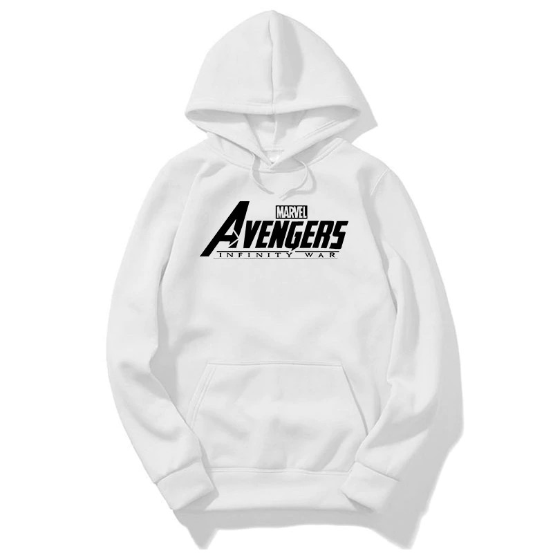 white avengers hoodie