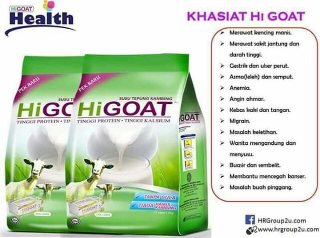 Harga Susu Kambing Hi Goat Original