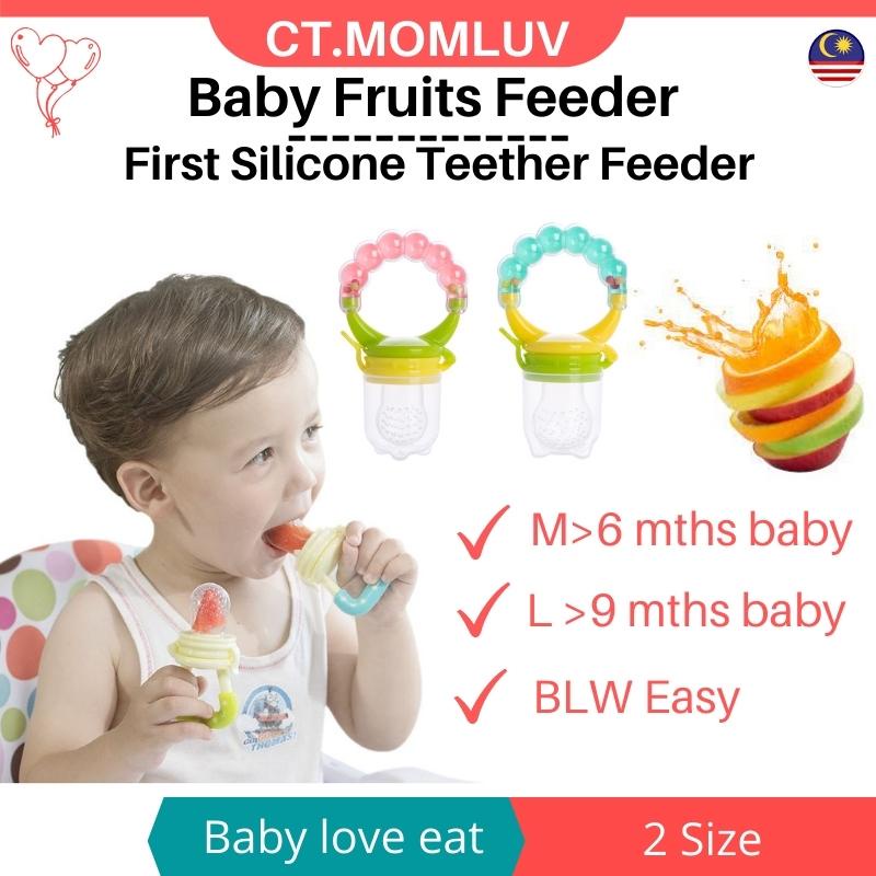 Baby Fruit Feeder Baby Fruit Pacifier Puting Buah Baby Puting Makanan ...