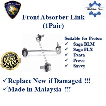 Absorber Stabilizer Suspension Link Front For Proton Blm Flx Exora Preve Savvy Shopee Malaysia